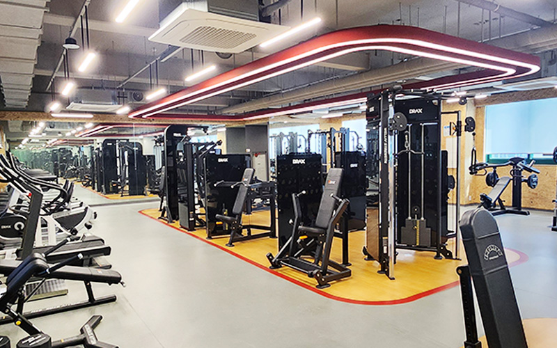 헬스장 사진